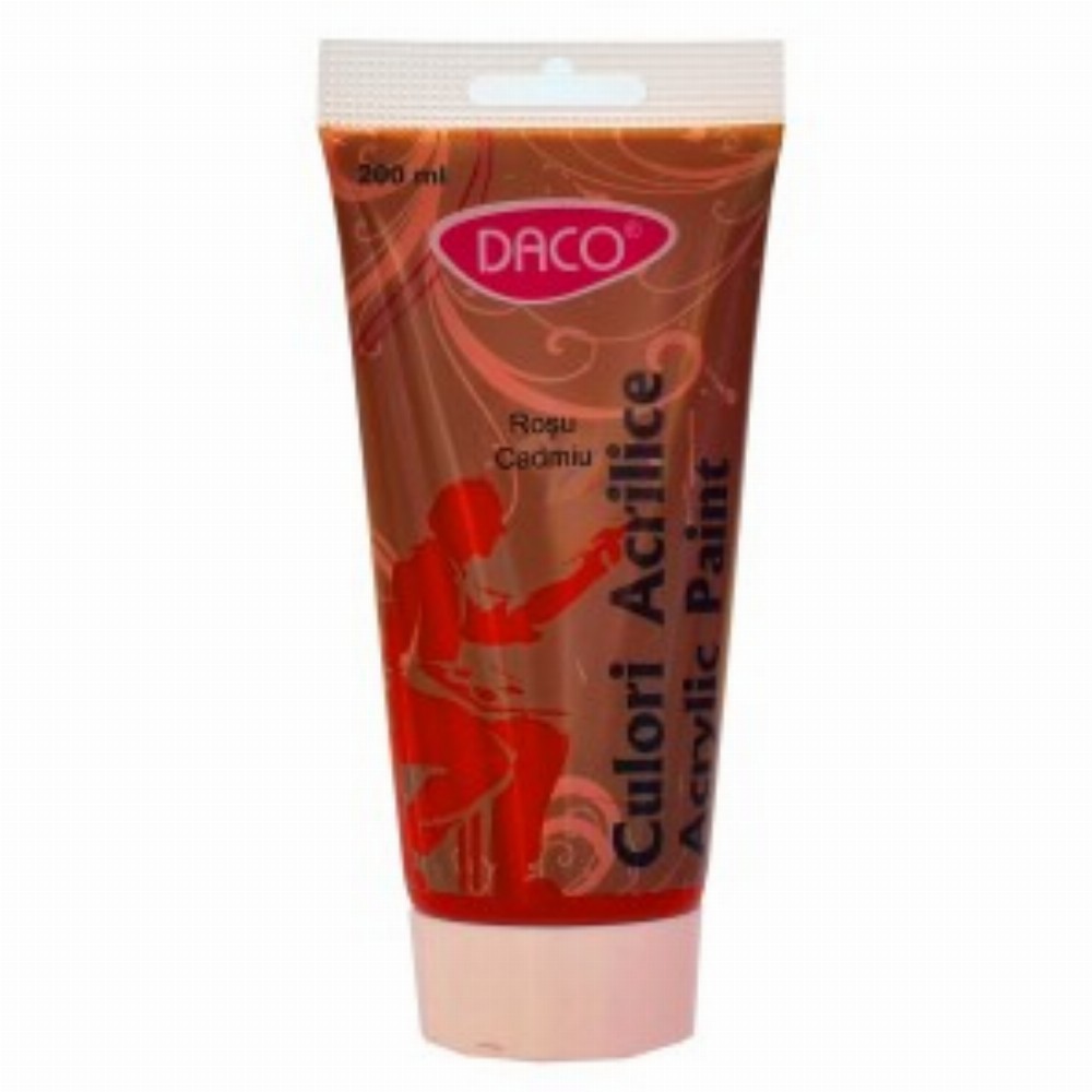 Culori Acril 200ml Rosu Cadmiu
