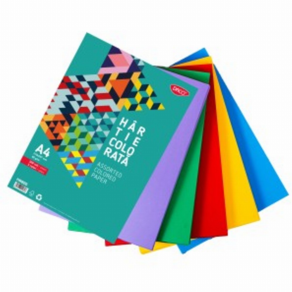 Hartie Colorata A4 500coli 5 Cul 80g Mp