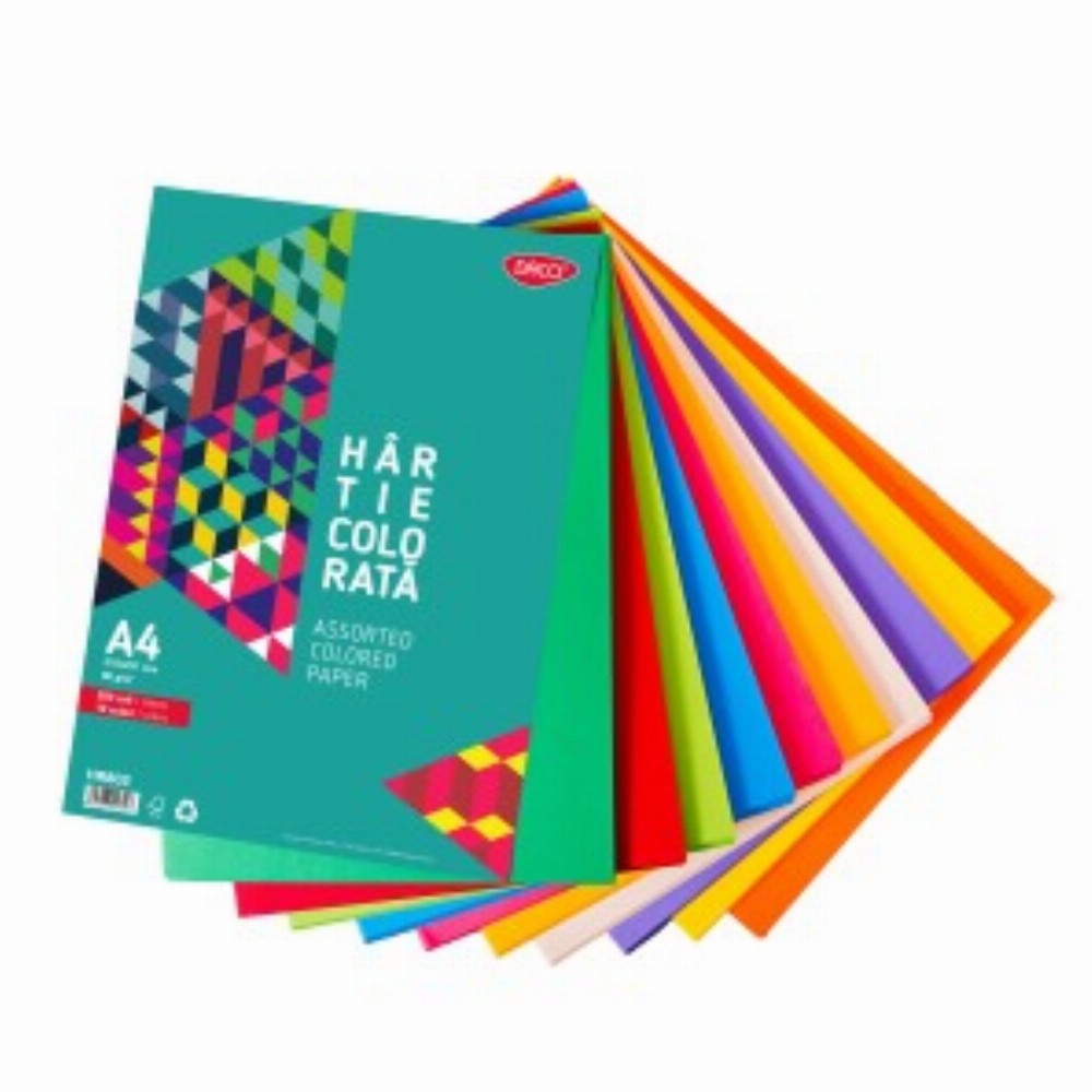 Hartie Colorata A4 500coli 10 Cul 80g Mp