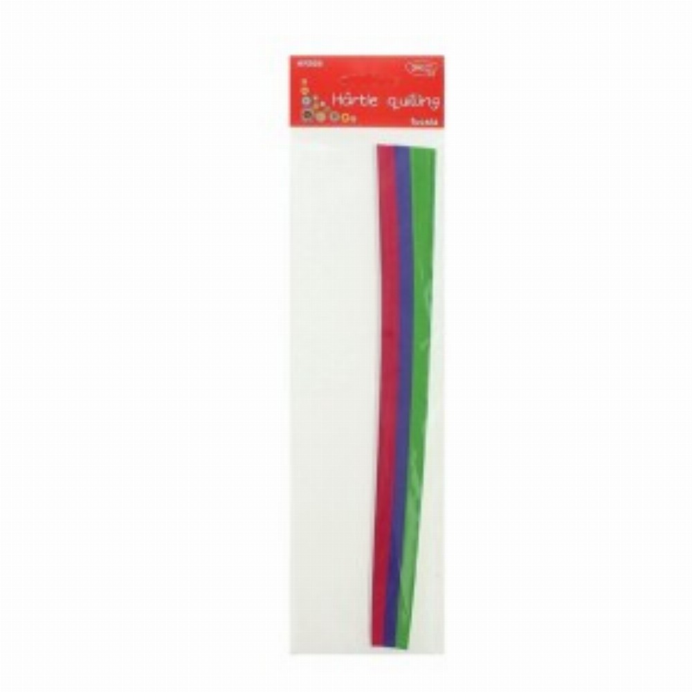 Hartie Quilling 30x0.5cm 200 Set Fucsia