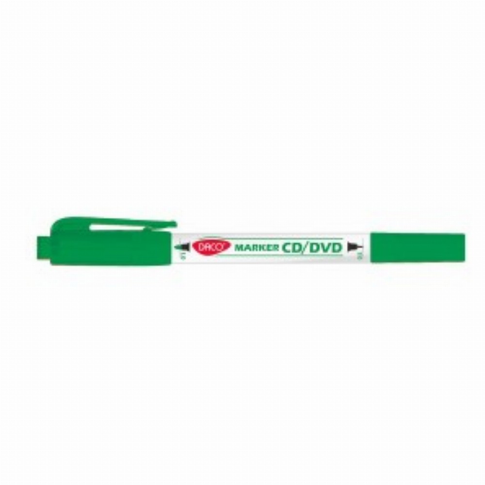 Marker Cd Dvd Doua Capete Verde Mk301 12 Buc