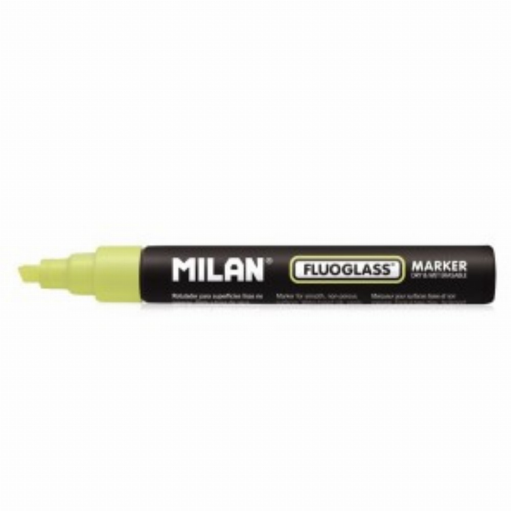 Marker Pentru Sticla Fluoglass Galben 12 Buc