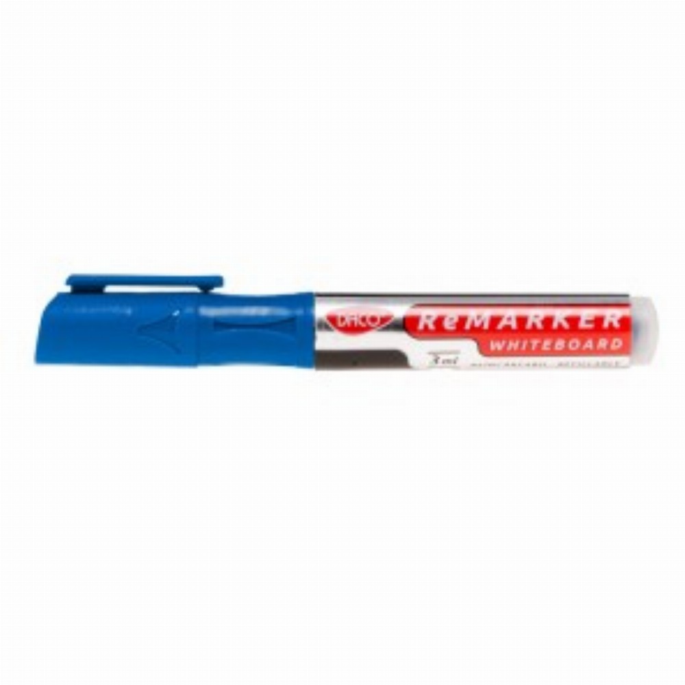 Marker Tabla Magnetica Reincarcabil Albastru 12 Buc