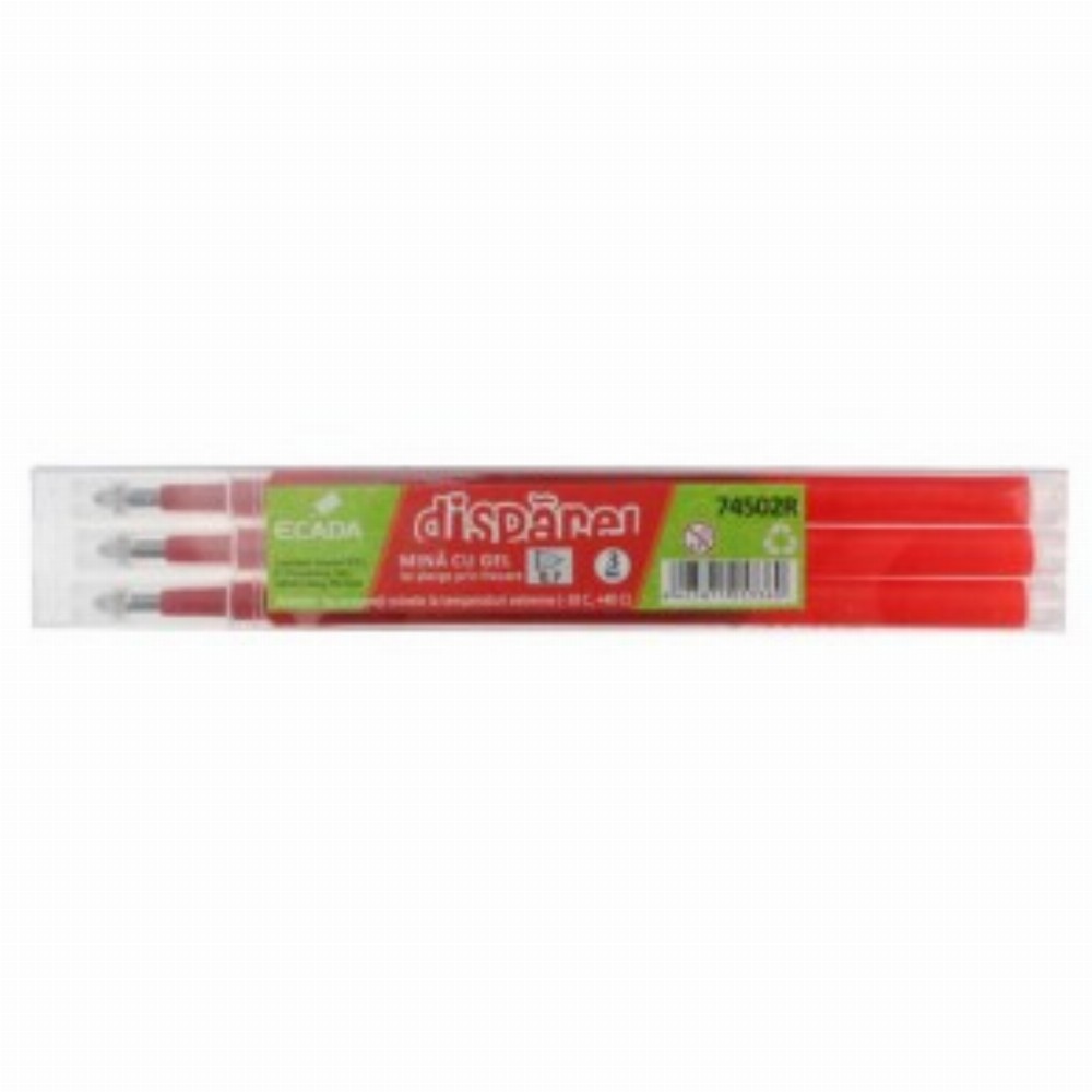 Mina Cu Gel Disparel Rosie 3 Buc