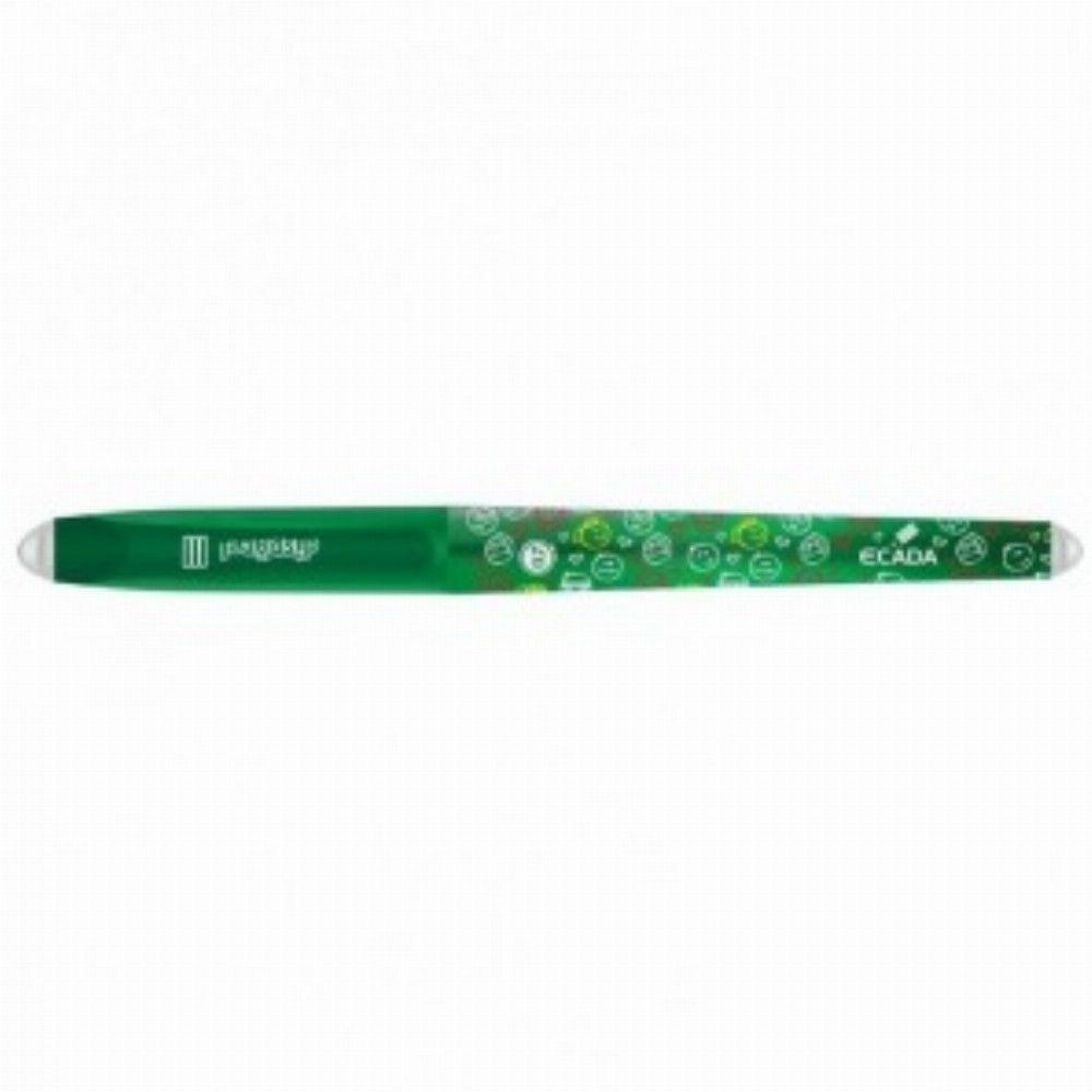 Pix Cu Gel Cu Radiera Disparel 3 Verde 12 Buc