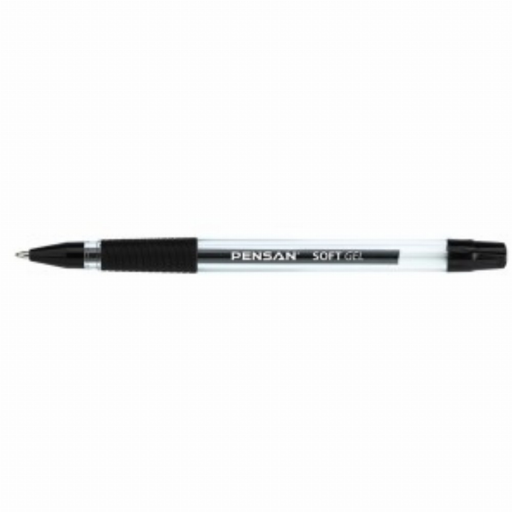 Pix Soft Gel Fine 0.5mm Negru 12 Buc