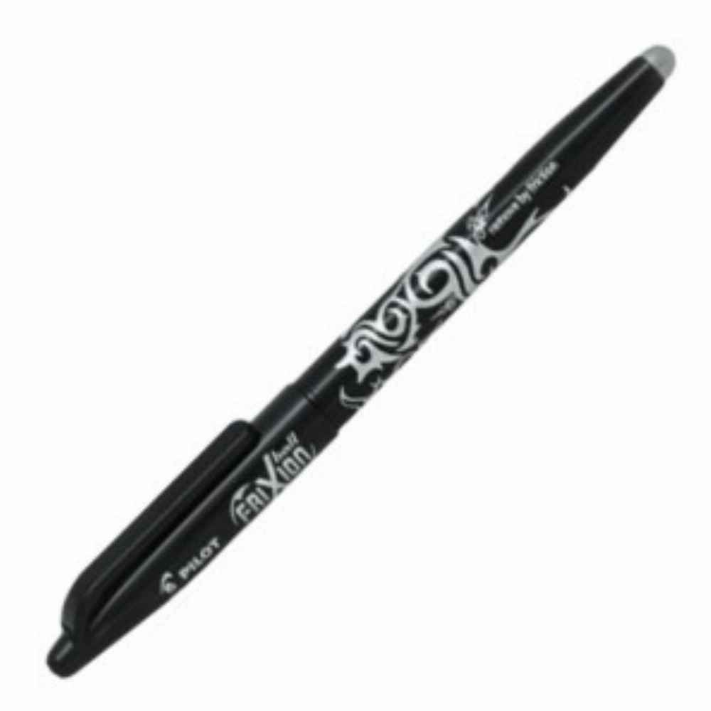 Pix Roller 0.7 Frixion Cu Radiera Negru 12 Buc