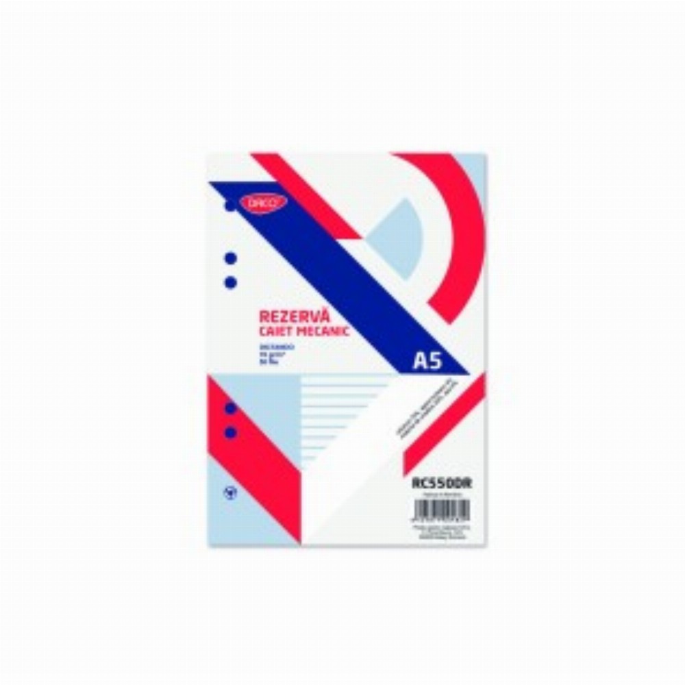 Rezerva Caiet Mecanic A5 50 File Ar