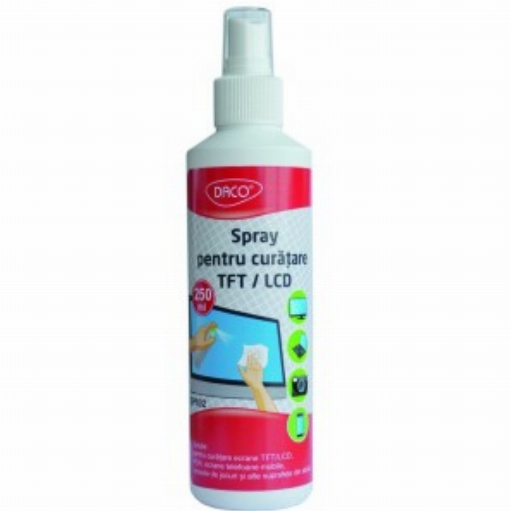 Spray Curatare Ecrane Tft Lcd 250 Ml