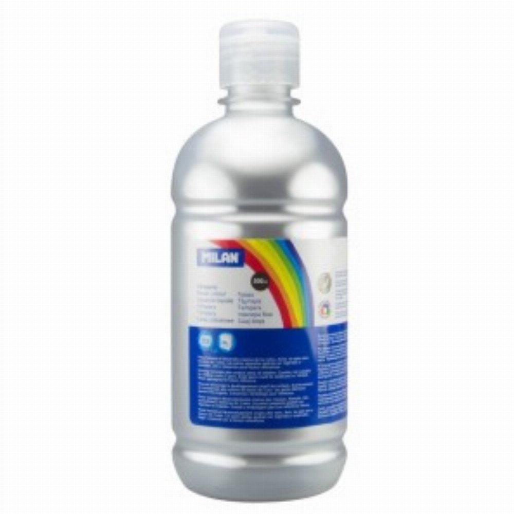 Tempera 500 Ml Argintiu